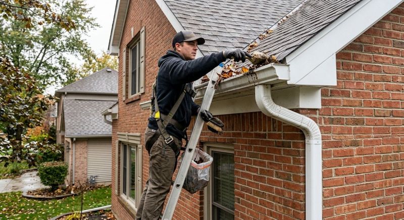 Gutter Downspout Unclogging in Bergen County, NJ