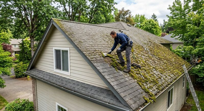 Roof Fungus Removal in Vancouver, WA